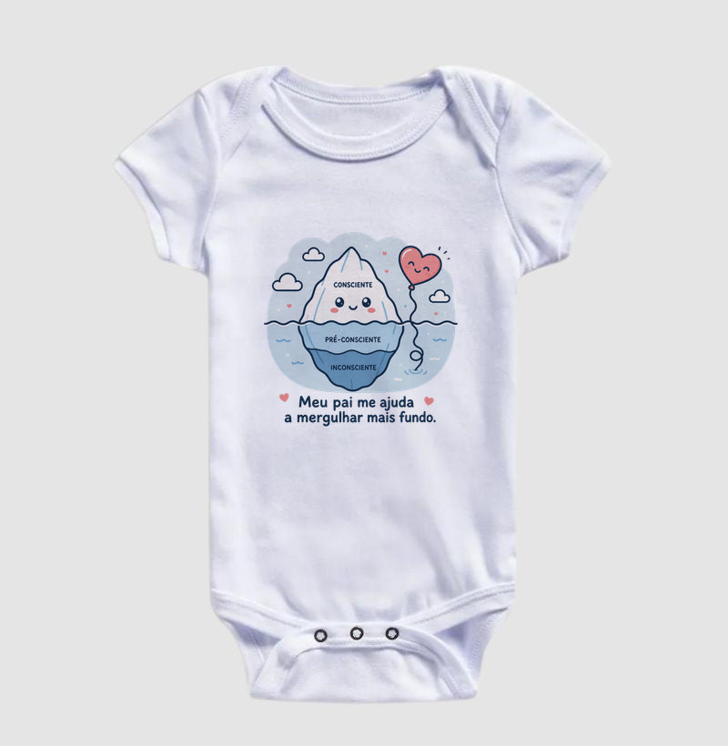 Body Infantil Psicanálise "O Iceberg do Inconsciente" | Meu Pai Psicanalista
