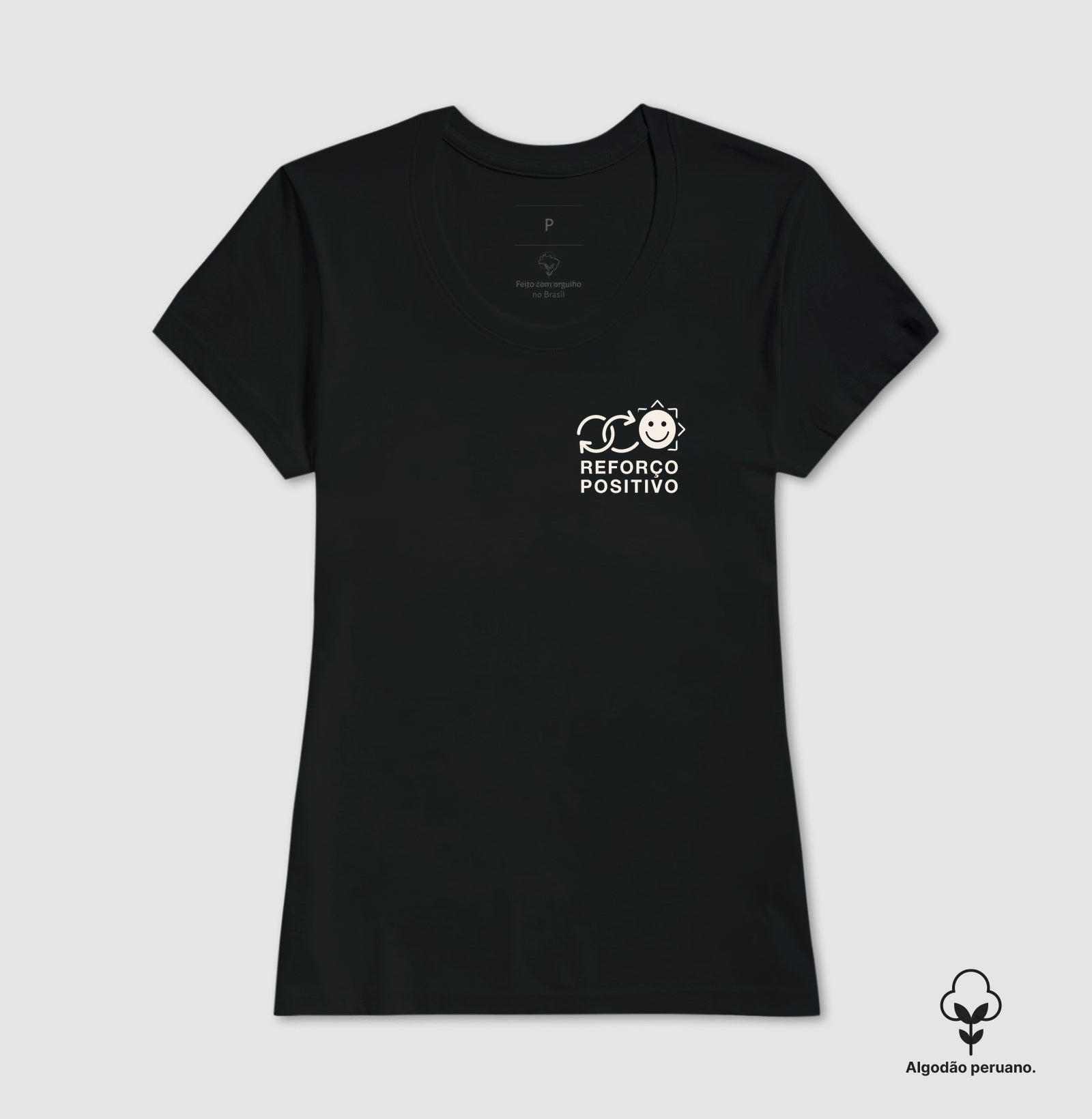 Camiseta Algodão Peruano Behaviorismo Skinner - Reforço Positivo | Ilustração Line Art
