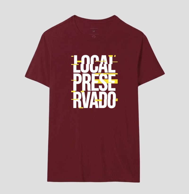 Camiseta "Local Preservado" | Perícia Criminal & Estilo Urbano