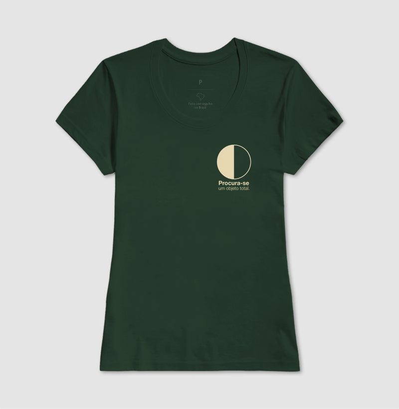 Camiseta Psicanálise Melanie Klein - Procura-se um Objeto Total | Minimalista Geométrica