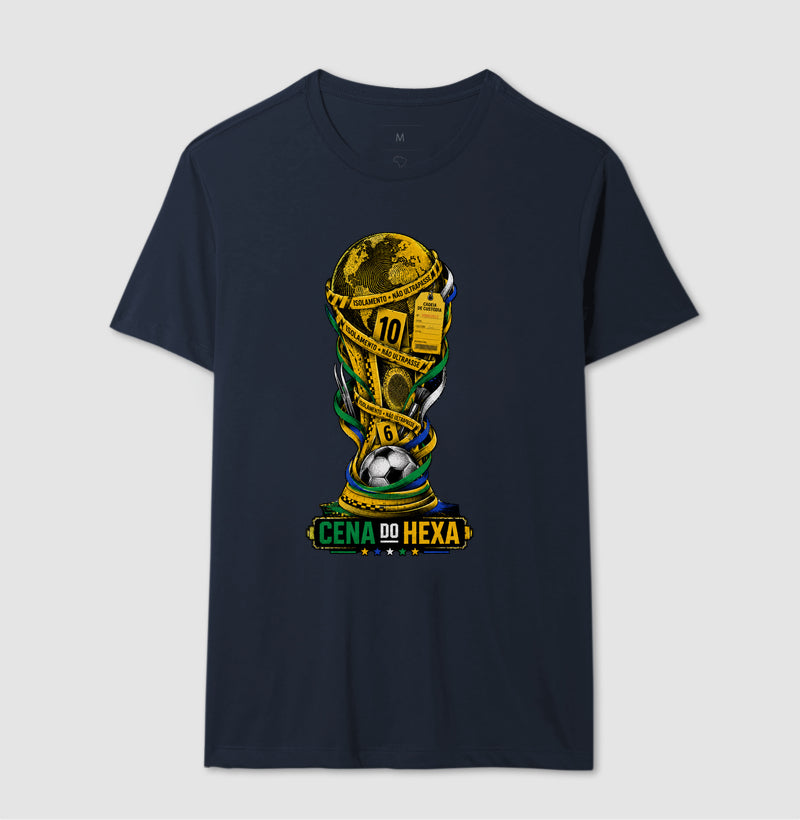 Camiseta Perícia Especial Copa "Cena do Hexa" | A Investigação do Título