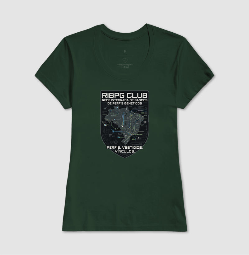 Camiseta RIBPG Club | Perfis, Vestígios, Vínculos