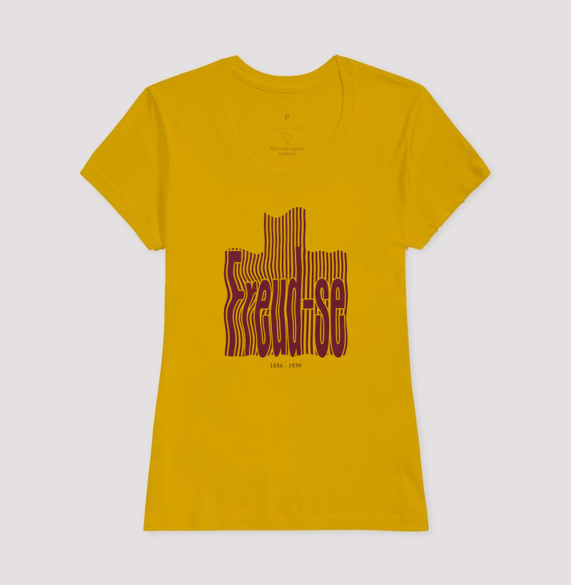 Camiseta Psicanálise "Freud-se" | Sigmund Freud & Op-Art Streetwear