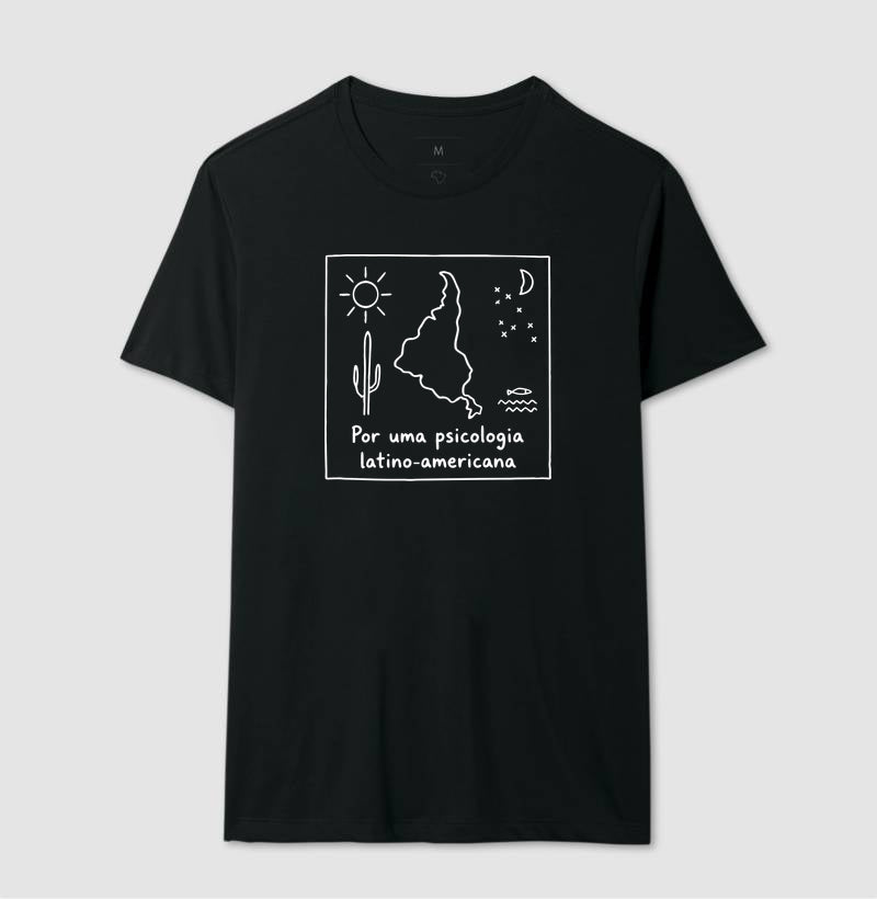 Camiseta "Por uma Psicologia Latino-Americana" | O Sul é o Nosso Norte