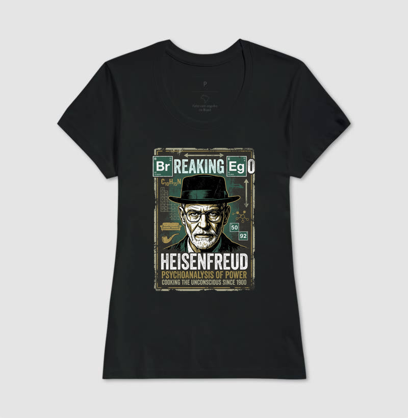 Camiseta Breaking Ego (Heisenfreud) | Cultura Pop