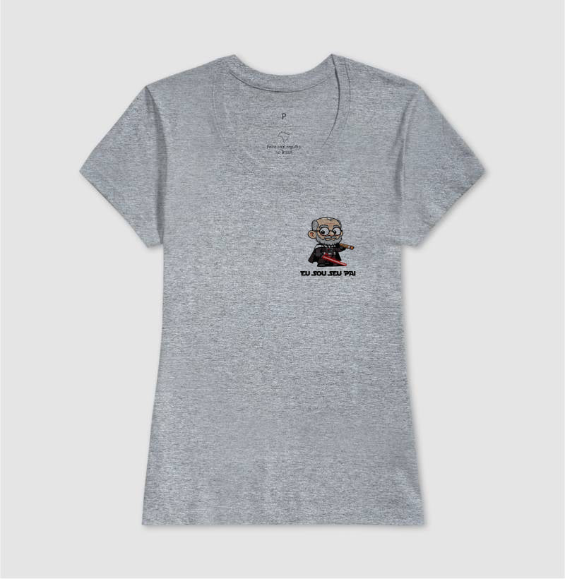 Camiseta Psicanálise Freud Vader - Eu Sou Seu Pai | Pocket Print