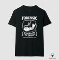Camiseta Algodão Peruano Odontologia Forense "Analyzing The Unseen" | Crime Scene Dentistry Club