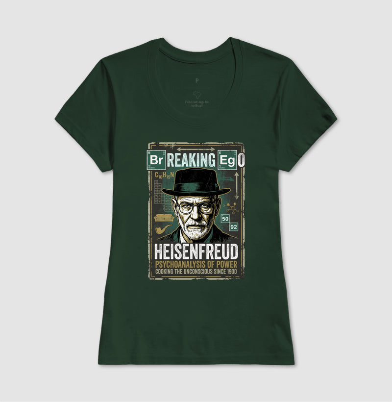 Camiseta Breaking Ego (Heisenfreud) | Cultura Pop