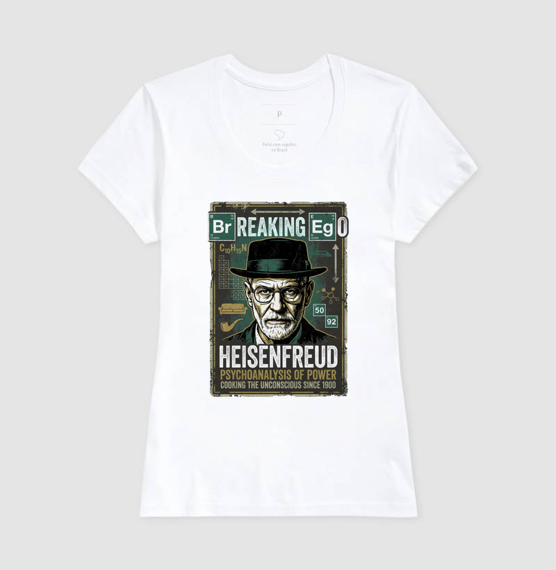 Camiseta Breaking Ego (Heisenfreud) | Cultura Pop