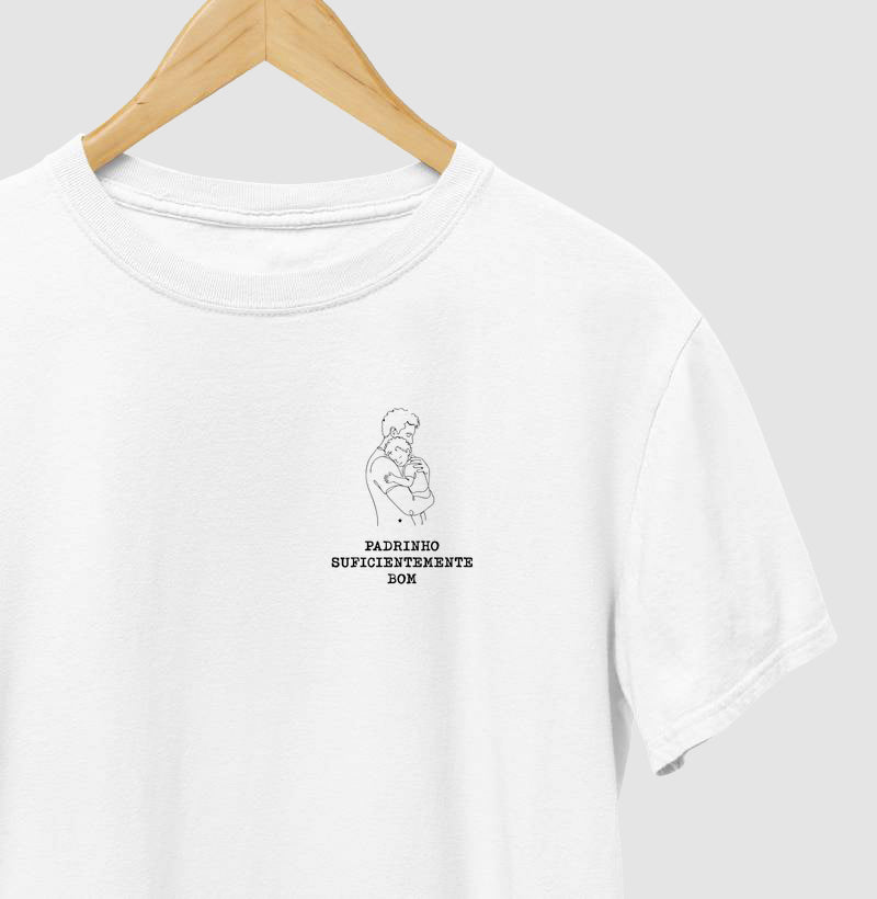 Camiseta Psicanálise Winnicott - Padrinho Suficientemente Bom | Line Art