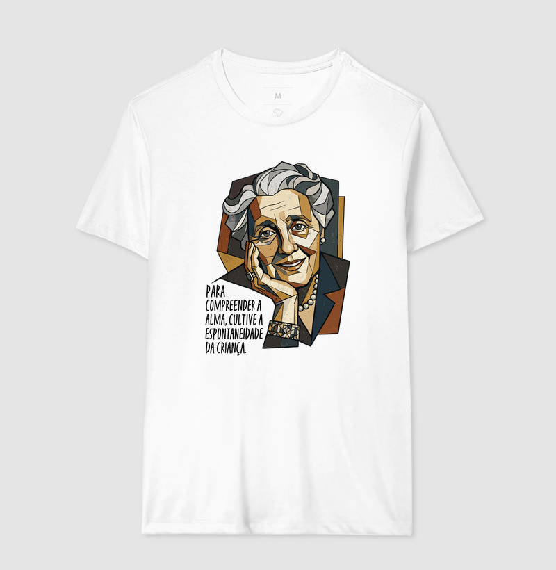Camiseta Melanie Klein & Picasso: A Alma e a Espontaneidade | Uma Fusão de Gênios