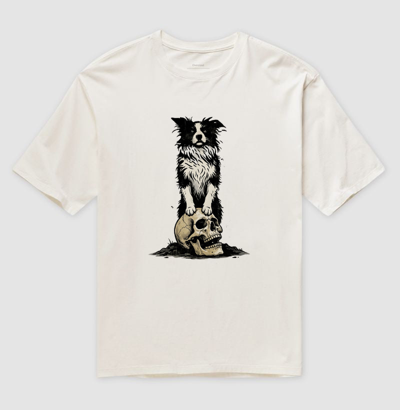 Camiseta Oversized "Cão Legista" | K9 Cadáver & Antropologia Forense