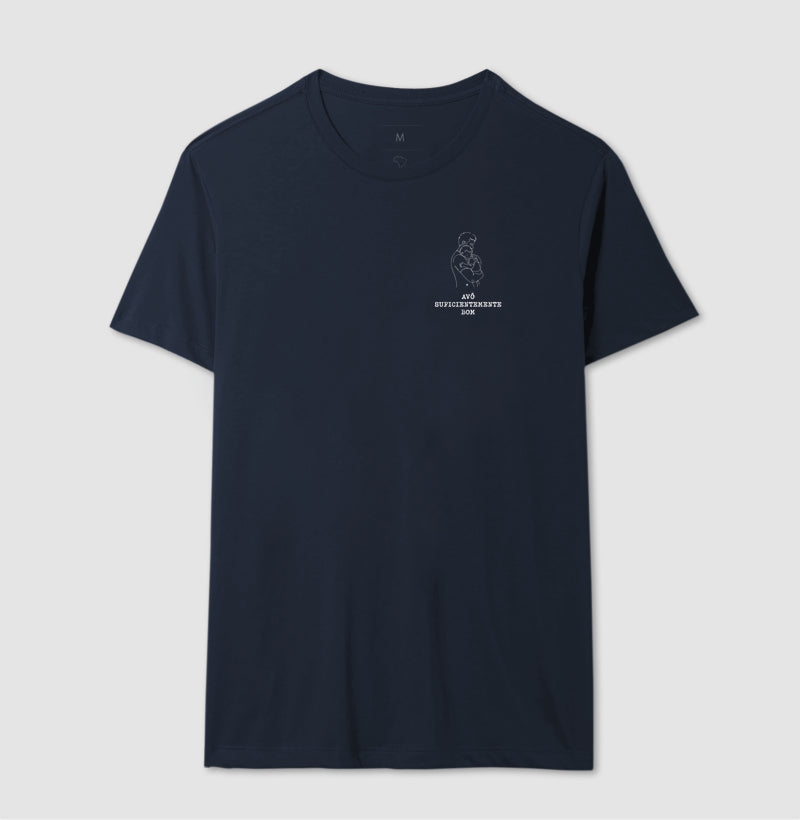 Camiseta Psicanálise Winnicott - Avô Suficientemente Bom | Line Art