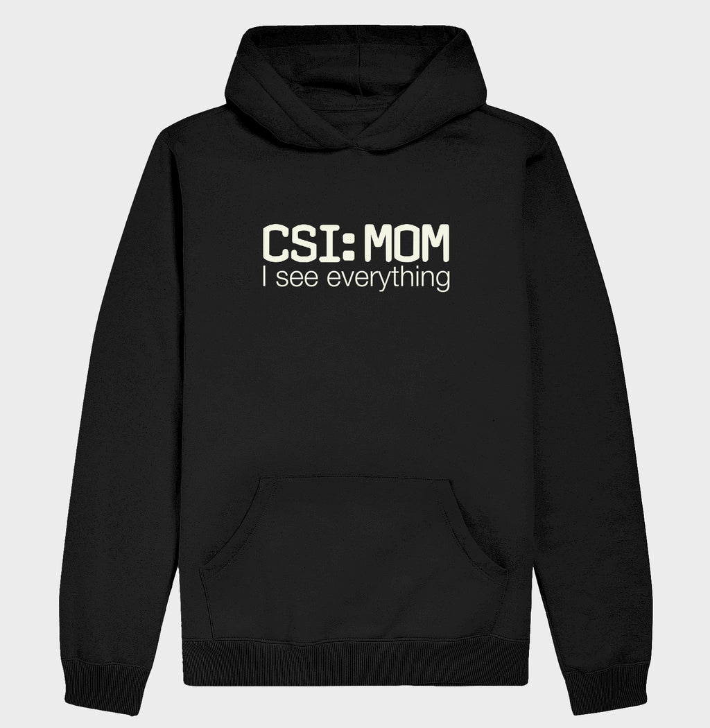 Hoodie Moletom Maternidade Forense - CSI: Mom | Minimalista