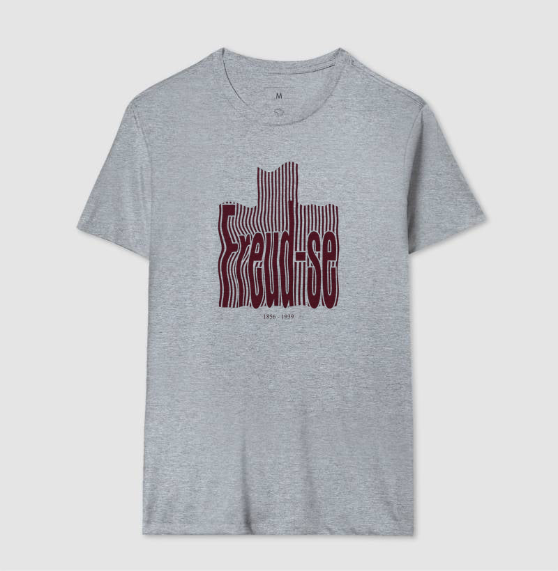Camiseta Psicanálise "Freud-se" | Sigmund Freud & Op-Art Streetwear