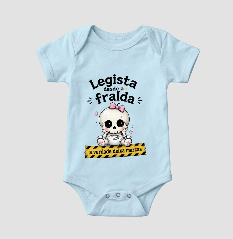 Body Infantil Medicina Legal "Legista Desde a Fralda" | A Pequena Cientista do IML