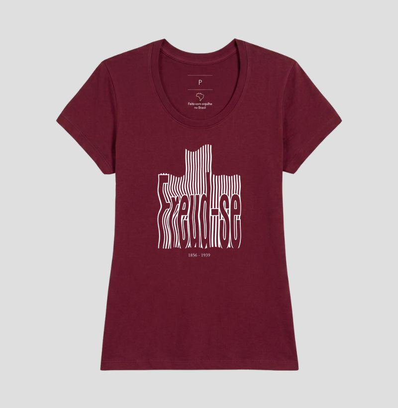 Camiseta Psicanálise "Freud-se" | Sigmund Freud & Op-Art Streetwear