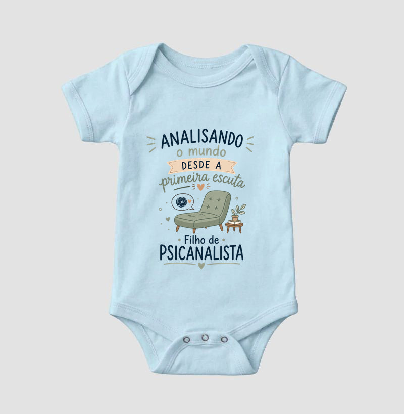 Body Infantil Psicanálise "Analisando o Mundo" | Filho de Psicanalista