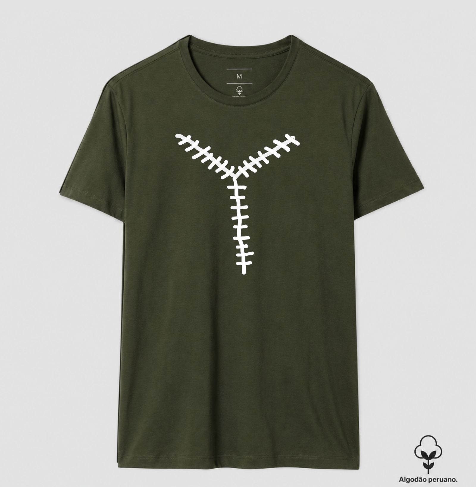 Camiseta Algodão Peruano Forense - A Incisão em Y (Medicina Legal) | Minimalista Dark