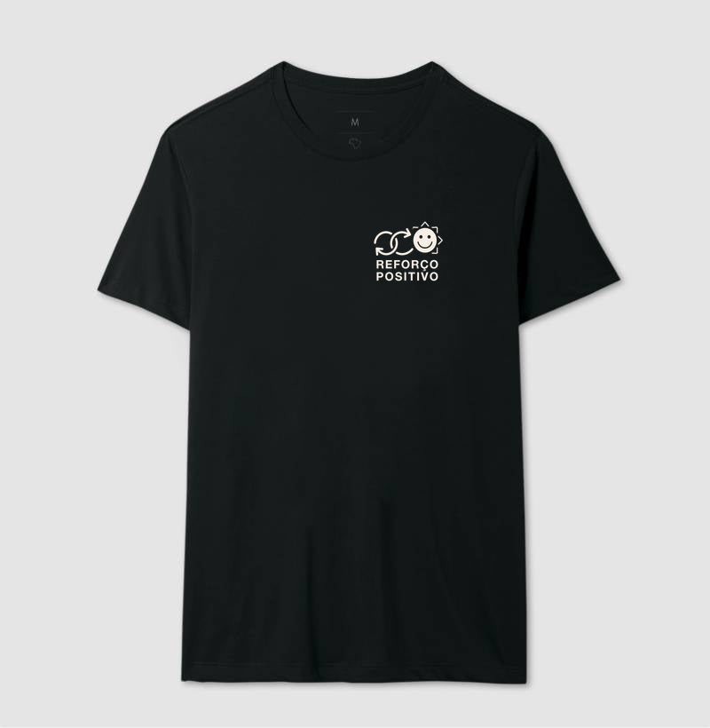 Camiseta Behaviorismo Skinner - Reforço Positivo | Ilustração Line Art