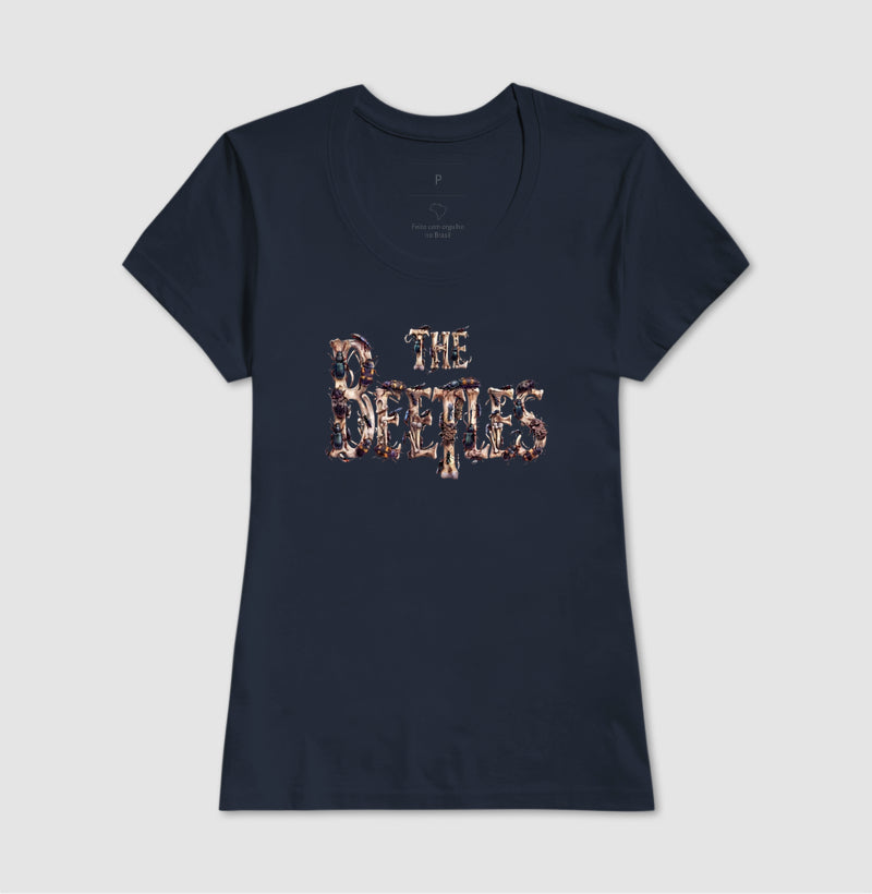 Camiseta Entomologia Forense "The Beetles" | Coleópteros & Rock 'n' Roll