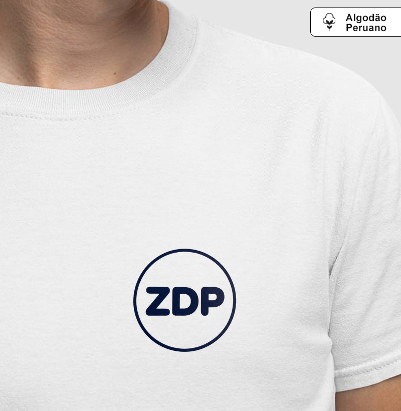 Camiseta Algodão Peruano Psicologia Lev Vygotsky - ZDP (Zona de Desenvolvimento Proximal) | Minimalista