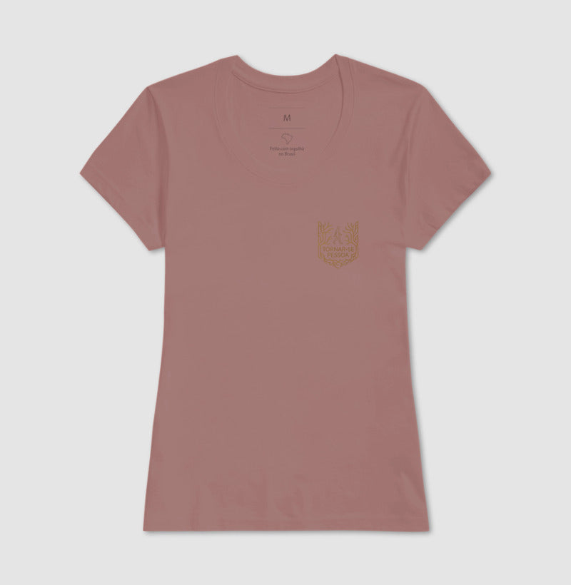 Camiseta Humanismo Carl Rogers - Tornar-se Pessoa | Minimalista Pocket Print
