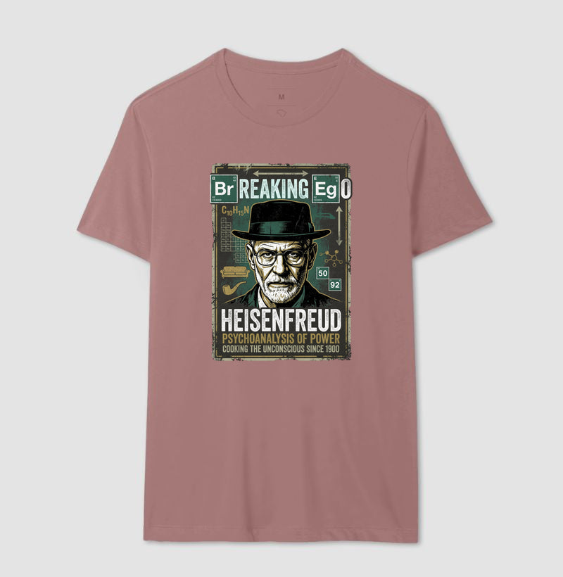 Camiseta Breaking Ego (Heisenfreud) | Cultura Pop