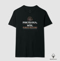 Camiseta Algodão Peruano "Psicóloga, Mãe, Porto Seguro" | O Refúgio do Afeto