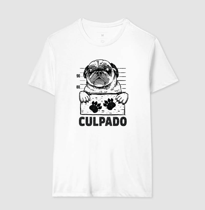 Camiseta "Mugshot Canino" | O Suspeito Culpado