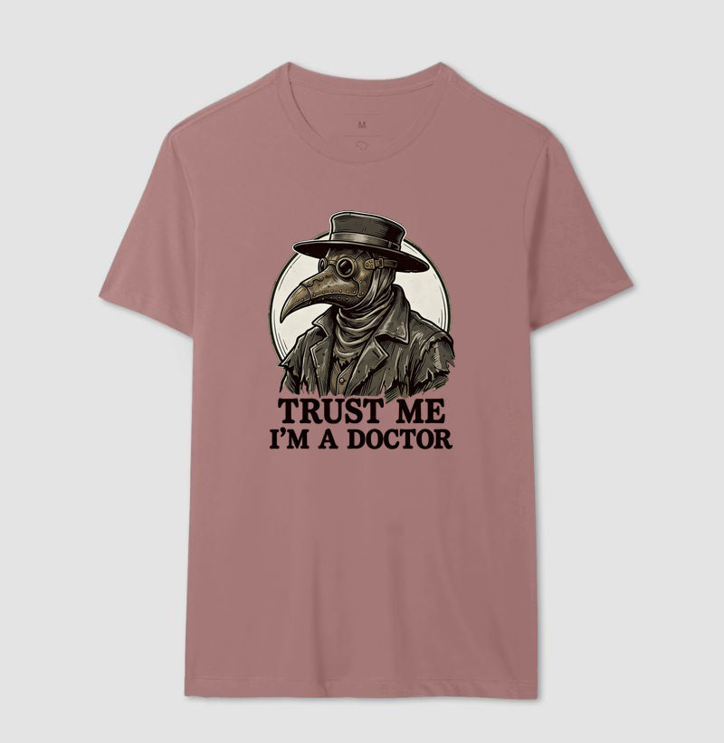 Camiseta Medicina Legal "Plague Doctor" | O Último Diagnóstico