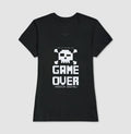 Camiseta Perícia Digital Game Over & Pixel Art Retro