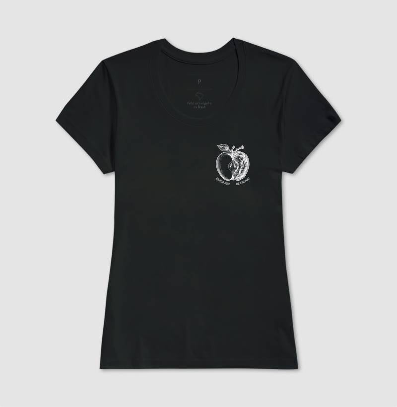 Camiseta Psicanálise Melanie Klein - Objeto Bom & Objeto Mau (Cisão) | Ilustração Clássica