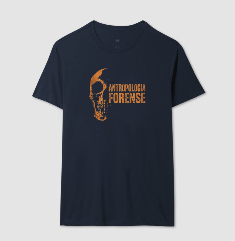 Camiseta Antropologia Forense | Os Ossos Revelam a História (Amber Style)