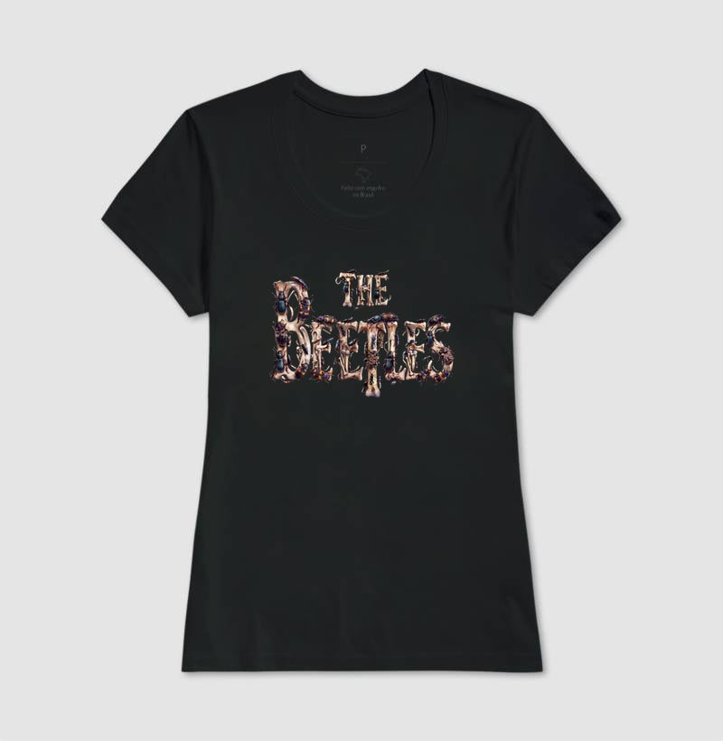 Camiseta Entomologia Forense "The Beetles" | Coleópteros & Rock 'n' Roll