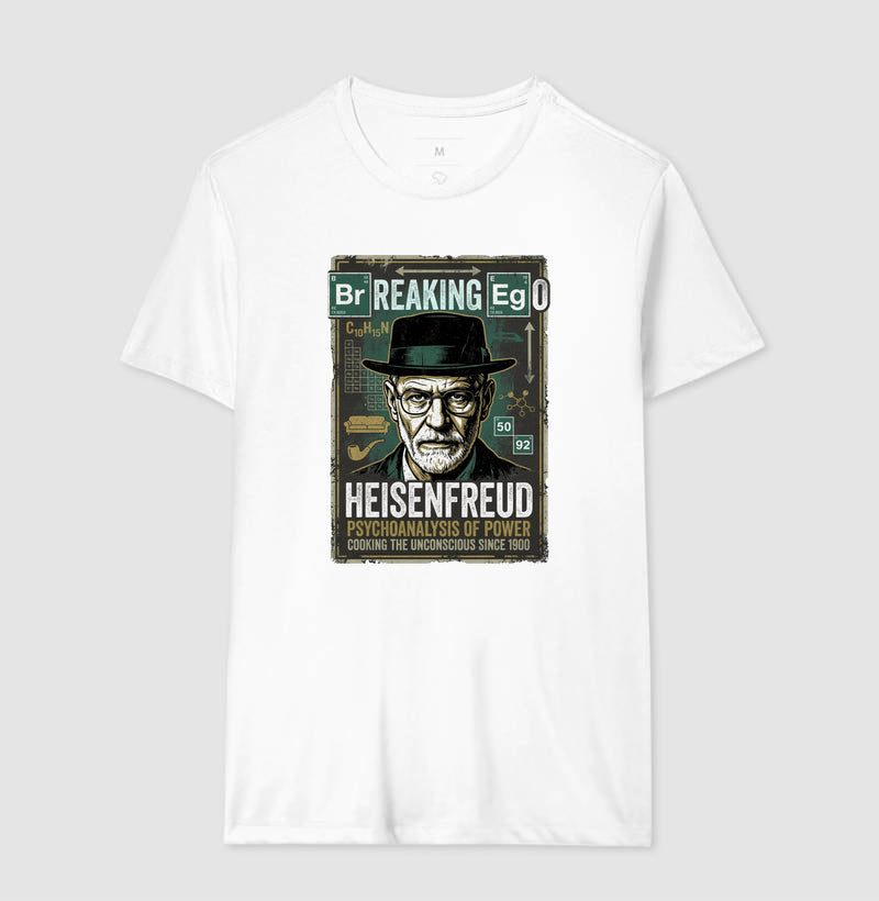 Camiseta Breaking Ego (Heisenfreud) | Cultura Pop