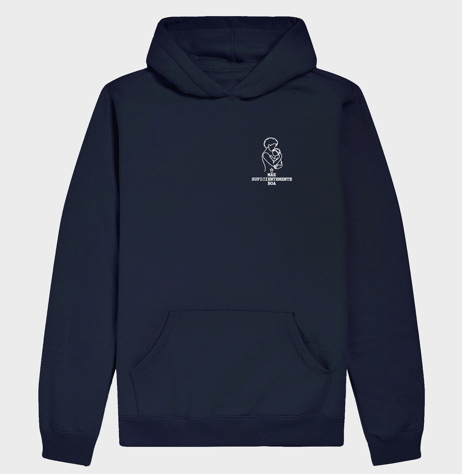 Hoodie Moletom Psicanálise Winnicott - Mãe Suficientemente Boa | Line Art