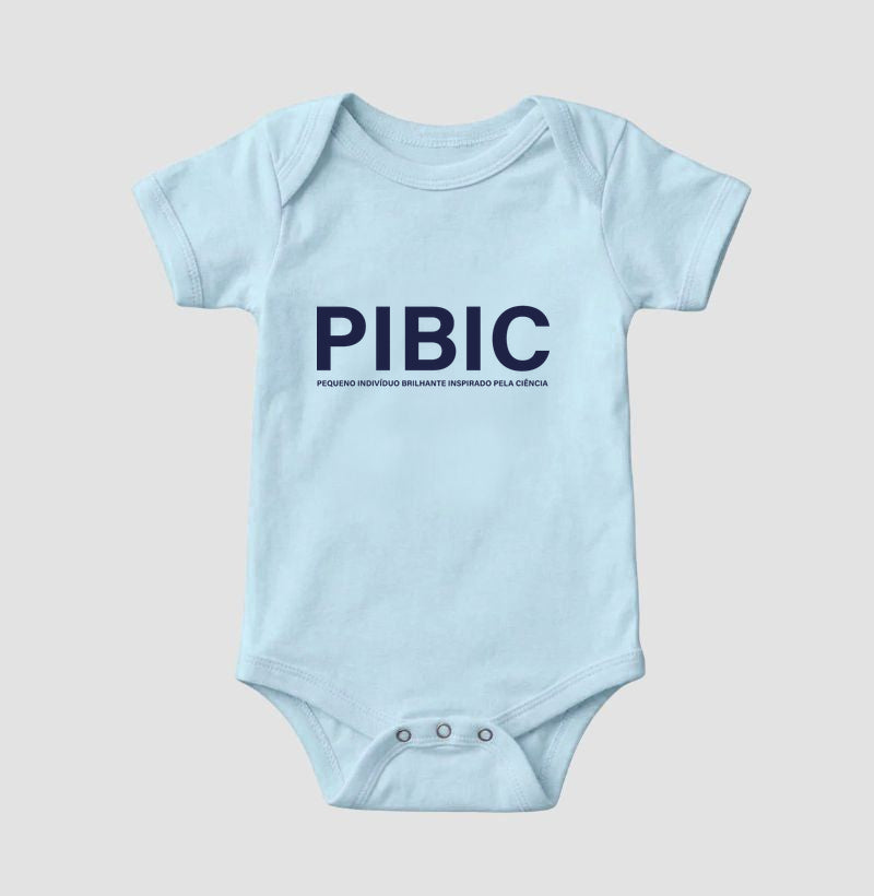 Body Infantil Vida Acadêmica - PIBIC (Iniciação Científica) | Tipografia Minimalista