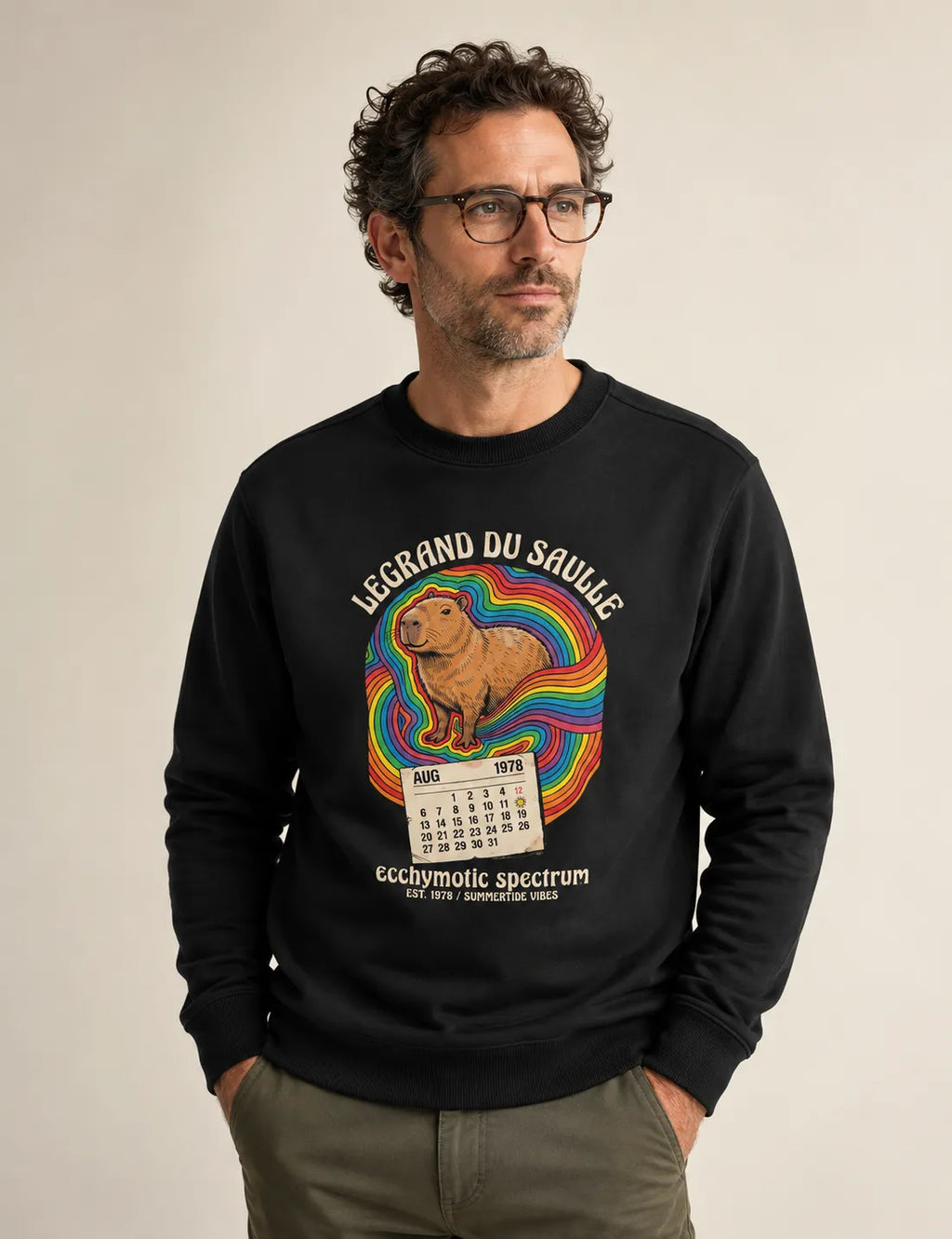 Suéter Moletom Medicina Legal "Espectro Equimótico" | A Capivara de Legrand du Saulle