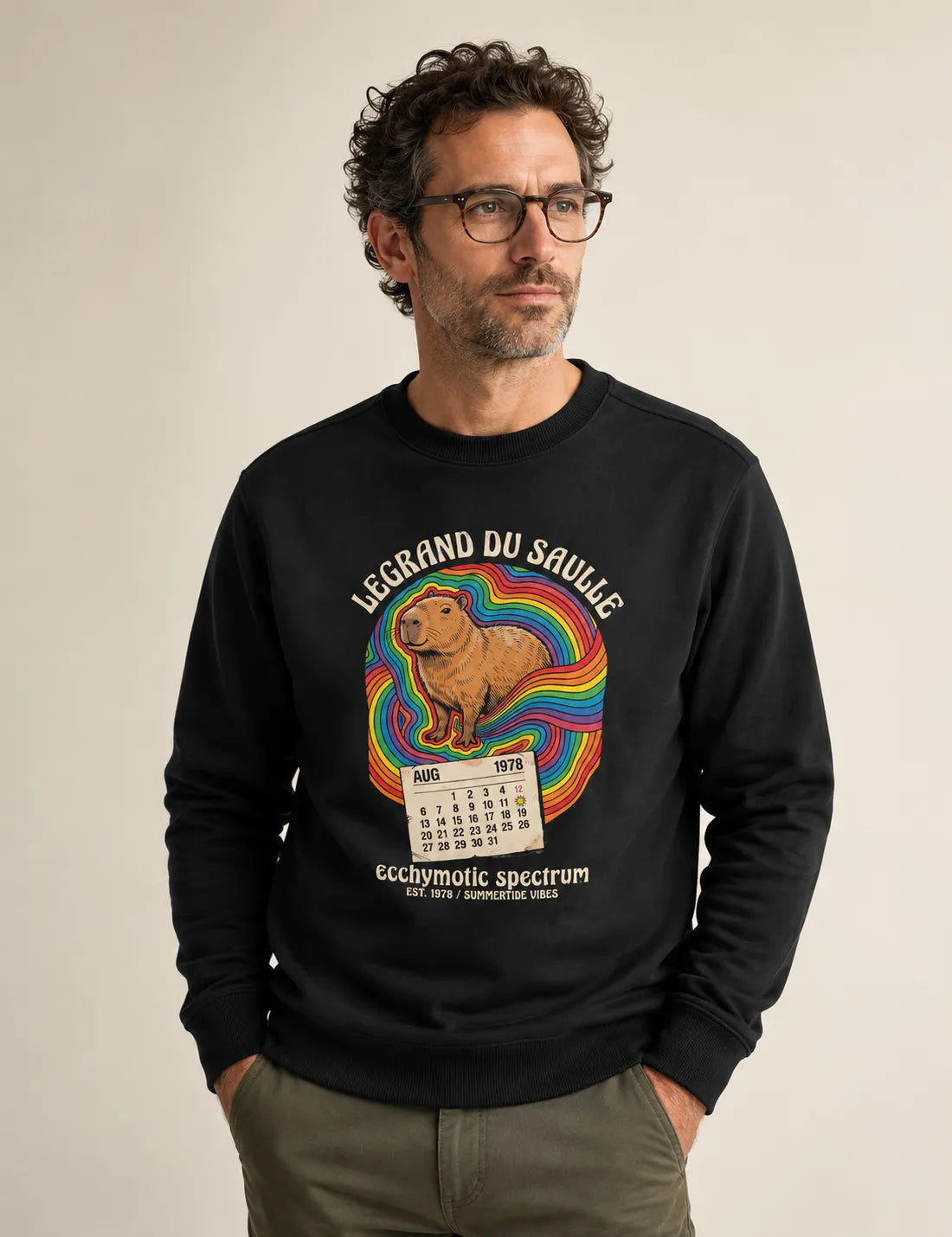 Suéter Moletom Medicina Legal "Espectro Equimótico" | A Capivara de Legrand du Saulle