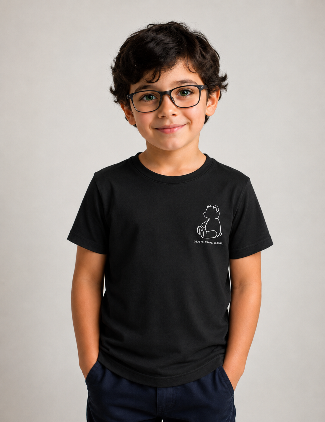 Camiseta Infantil Psicanálise Winnicott - Objeto Transicional | Minimalista