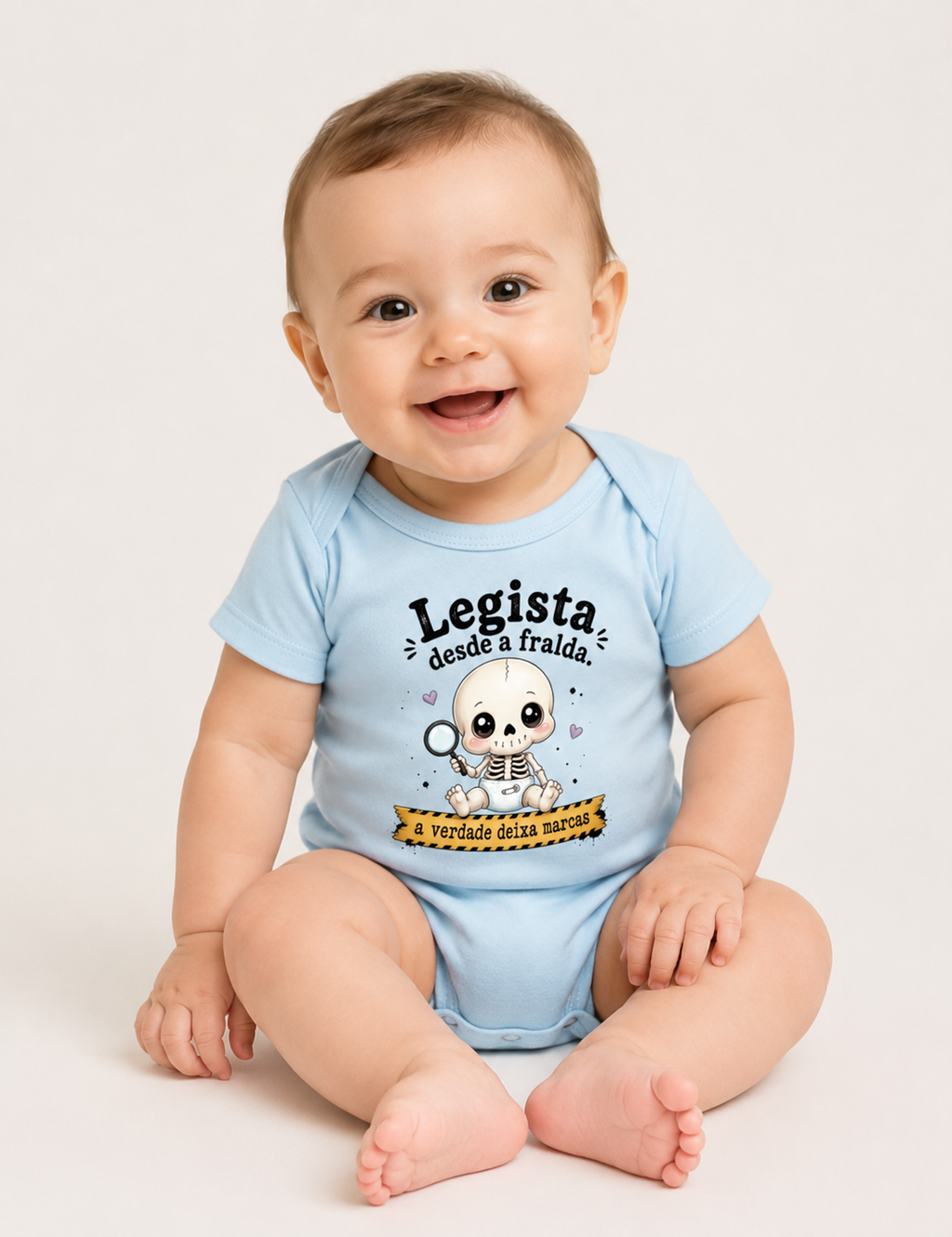 Body Infantil Medicina Legal "Legista Desde a Fralda" | O Pequeno Cientista do IML