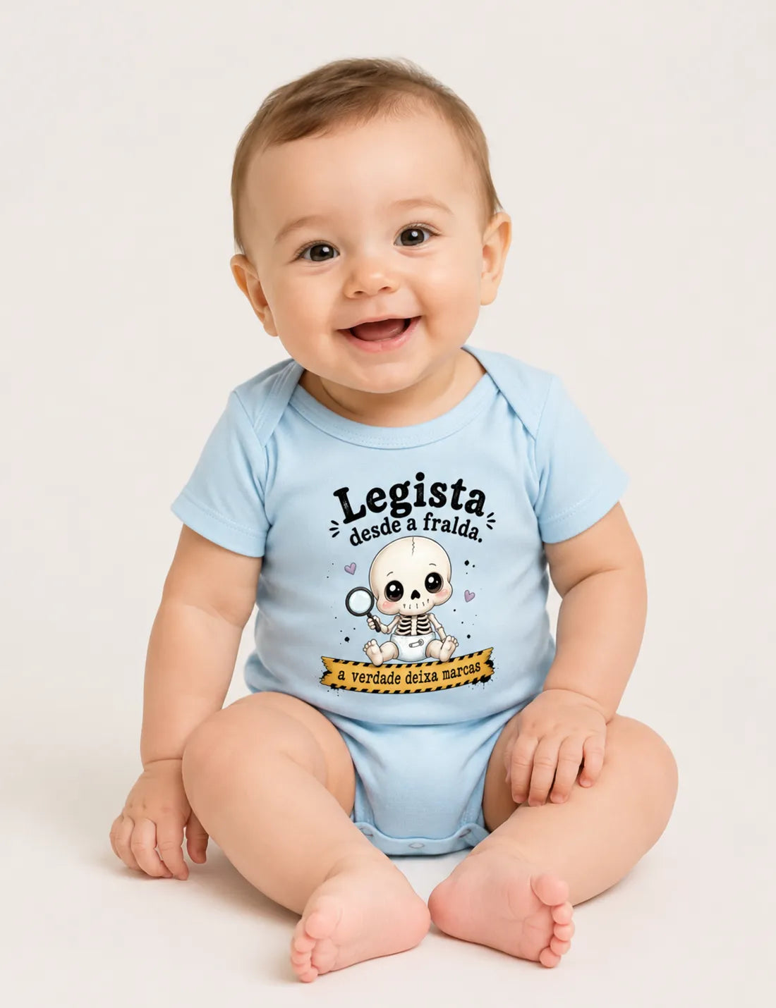 Body Infantil Medicina Legal "Legista Desde a Fralda" | O Pequeno Cientista do IML