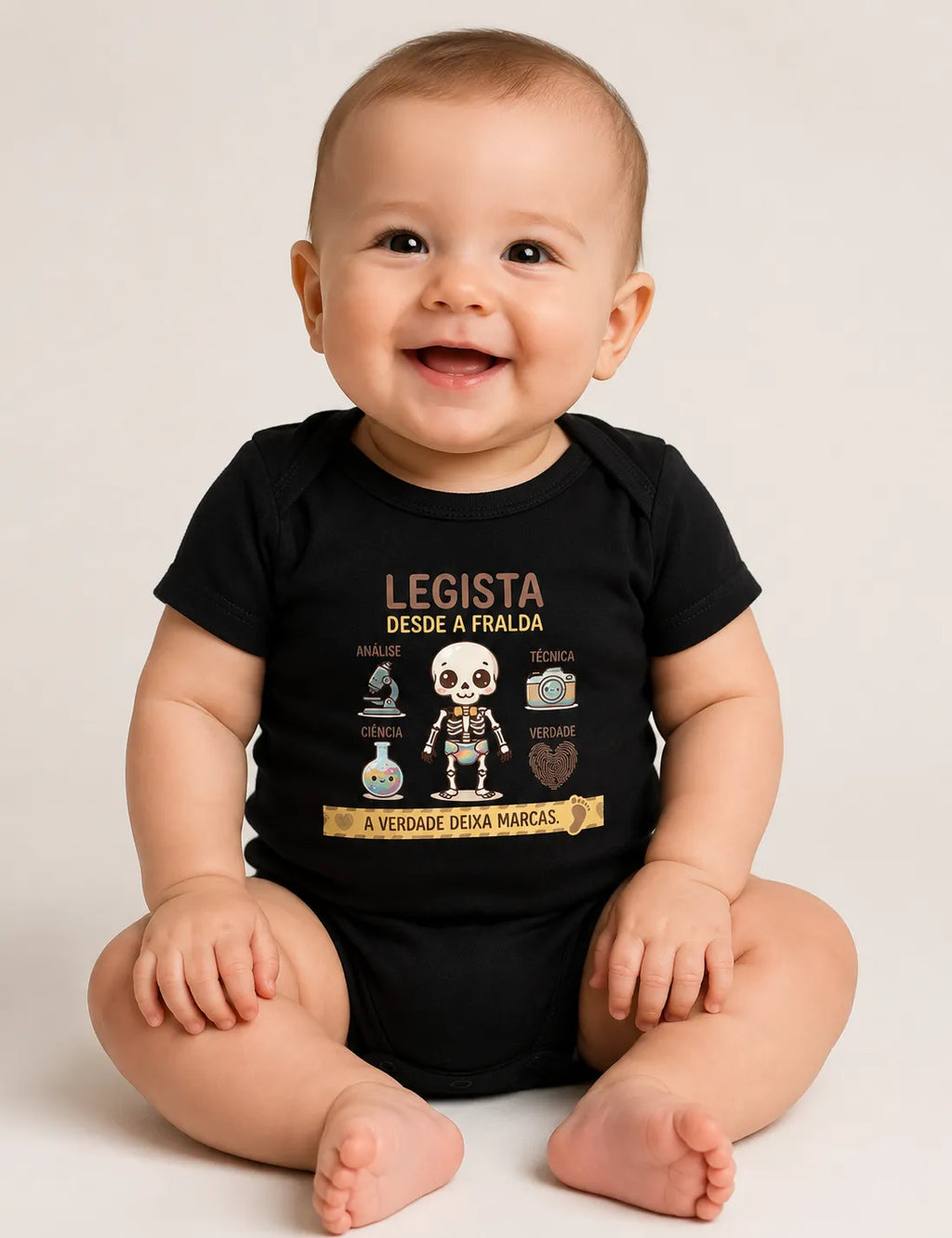 Body Infantil Medicina Legal "Legista Desde a Fralda" | A Verdade Deixa Marcas