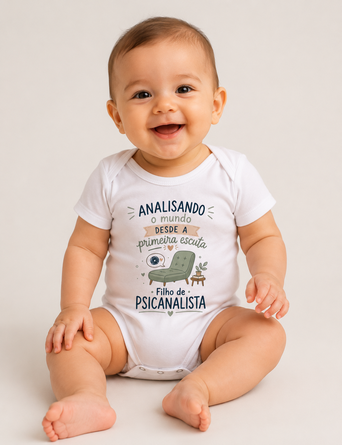 Body Infantil Psicanálise "Analisando o Mundo" | Filho de Psicanalista