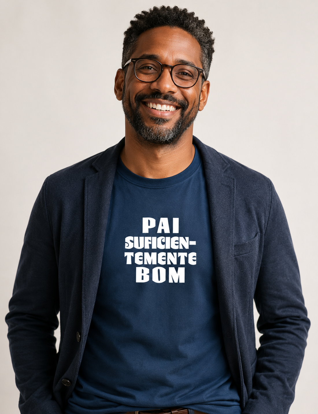 Camiseta Psicanálise "Pai Suficientemente Bom" | Conceito Winnicottiano