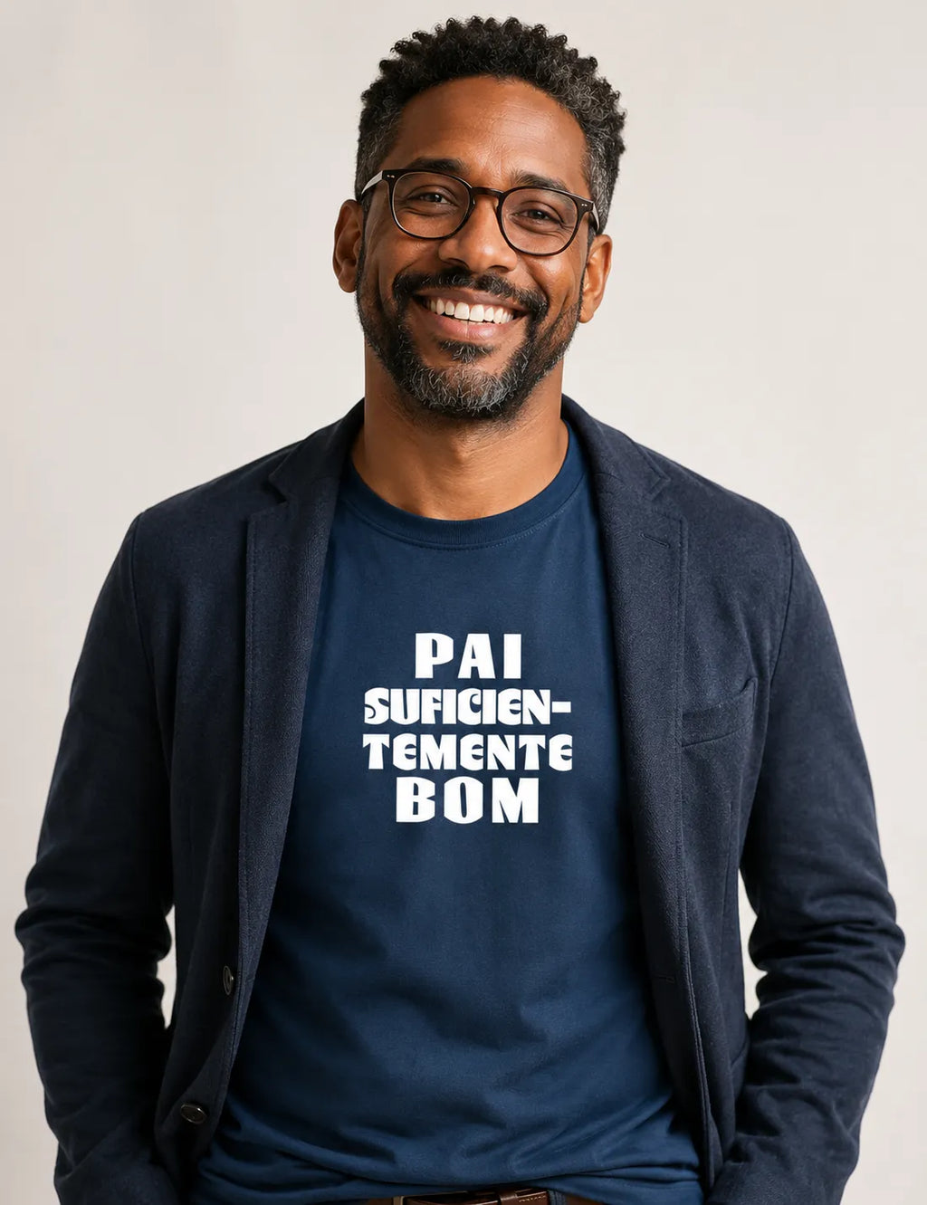 Camiseta Psicanálise "Pai Suficientemente Bom" | Conceito Winnicottiano