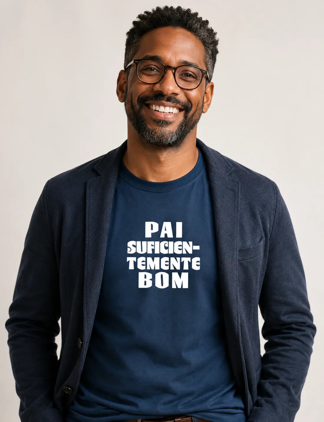 Camiseta Psicanálise "Pai Suficientemente Bom" | Conceito Winnicottiano