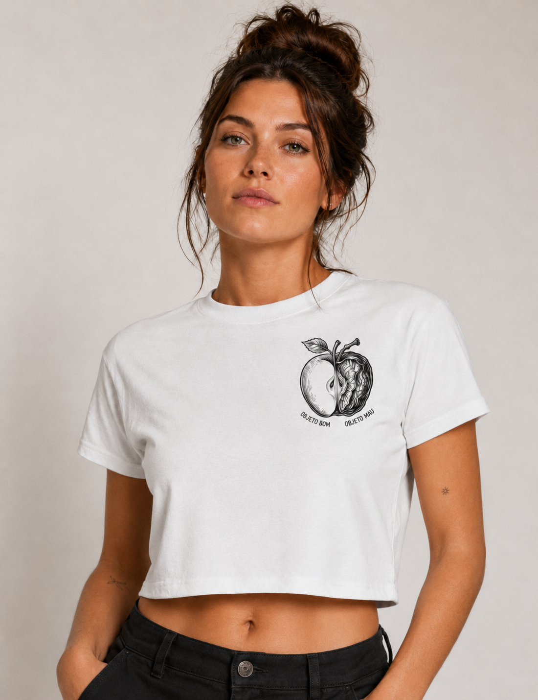 Camiseta Psicanálise Melanie Klein - Objeto Bom & Objeto Mau (Cisão) | Ilustração Clássica