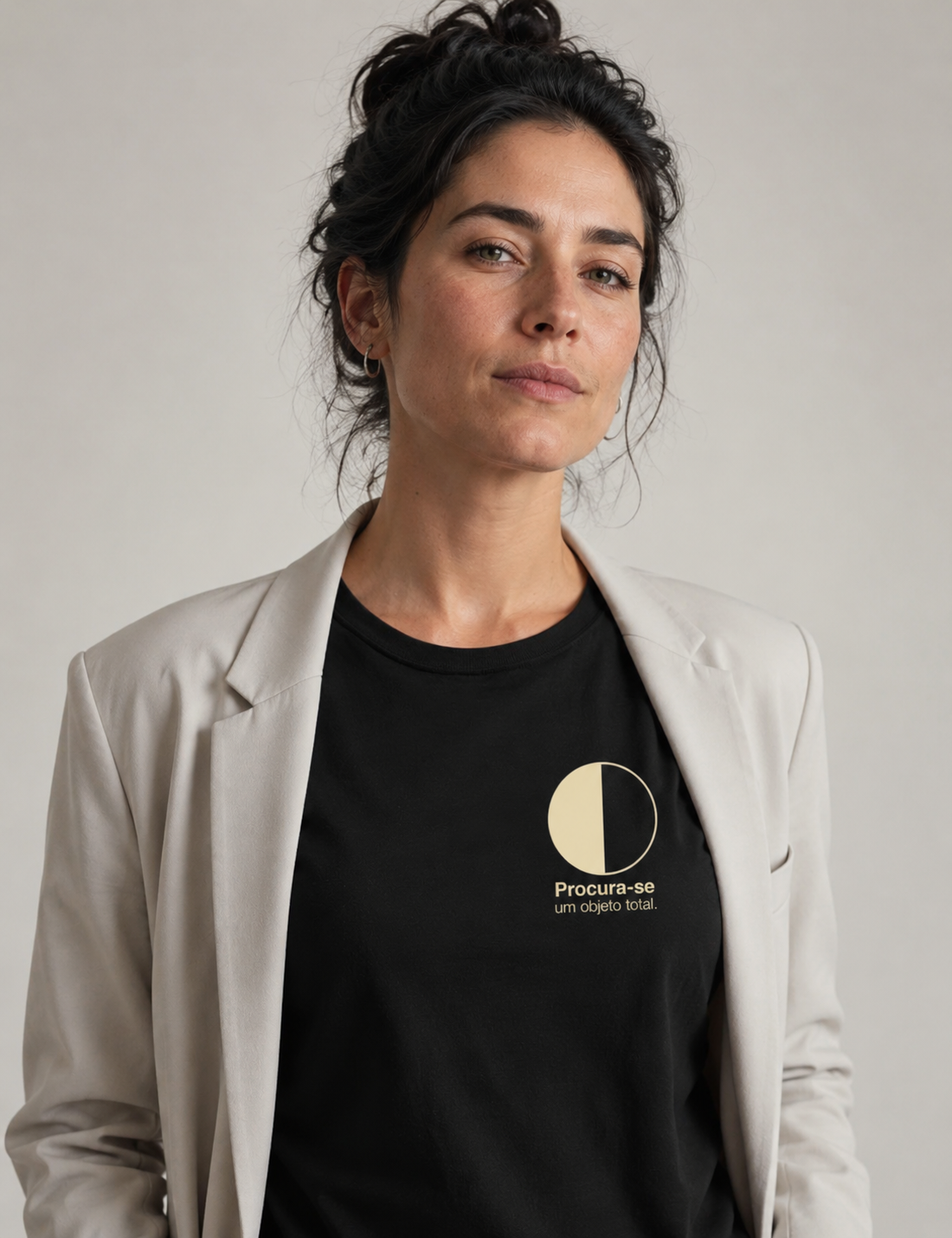 Camiseta Psicanálise Melanie Klein - Procura-se um Objeto Total | Minimalista Geométrica